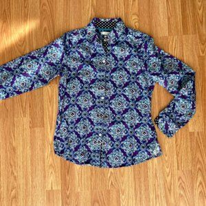 Cute Paisley Button-up - 100% Cotton